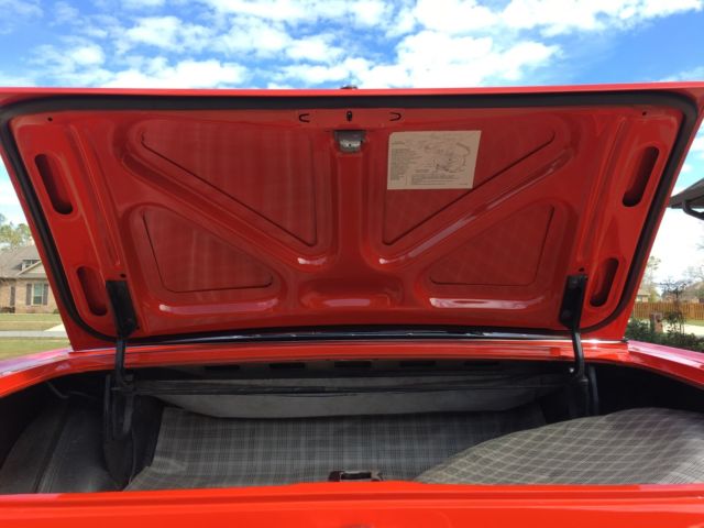 1965 Poppy Red Ford Mustang Convertible