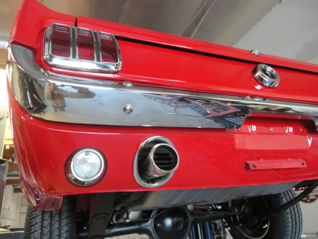 1965 Red Ford Mustang Convertible