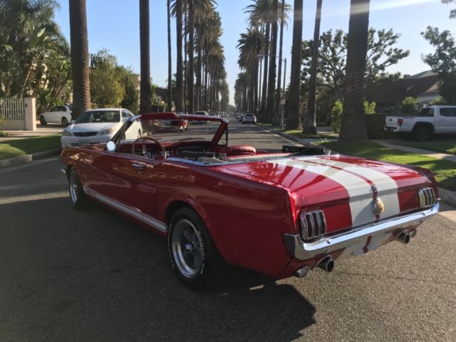 1965 Red Ford Mustang Convertible