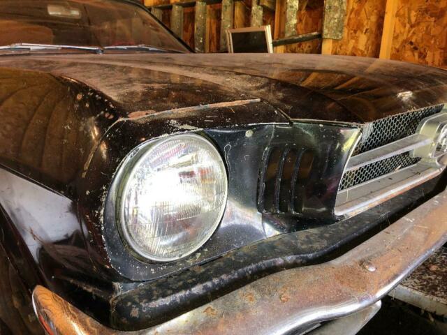 1965 Black Ford Mustang Convertible