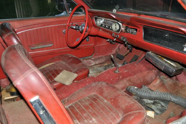 1965 Black Ford Mustang Convertible