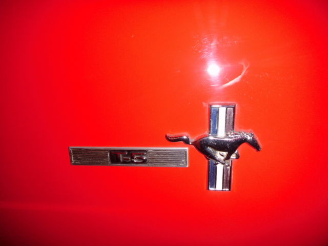 1965 rangoon Red Ford Mustang Convertible