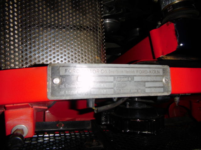 1965 rangoon Red Ford Mustang Convertible