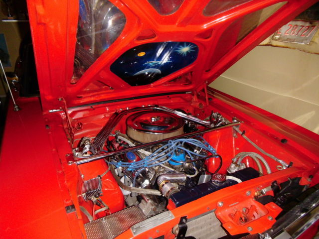 1965 rangoon Red Ford Mustang Convertible