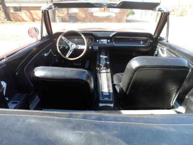 1965 Red Ford Mustang Convertible