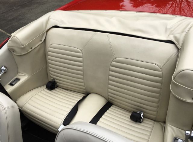 1965 Red Ford Mustang Convertible