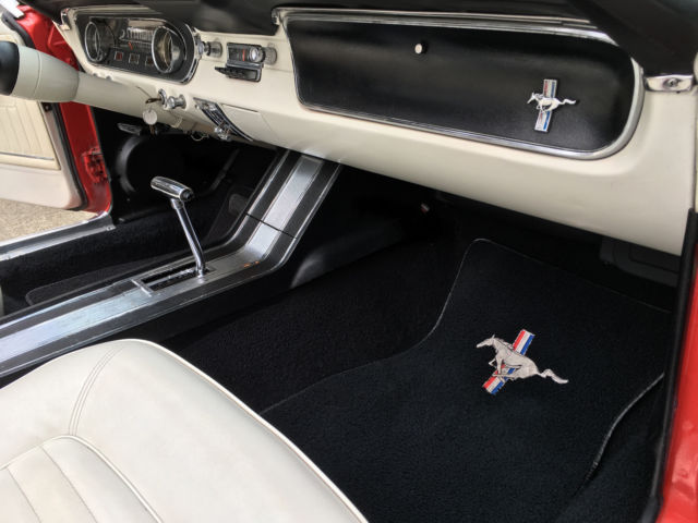 1965 Red Ford Mustang Convertible