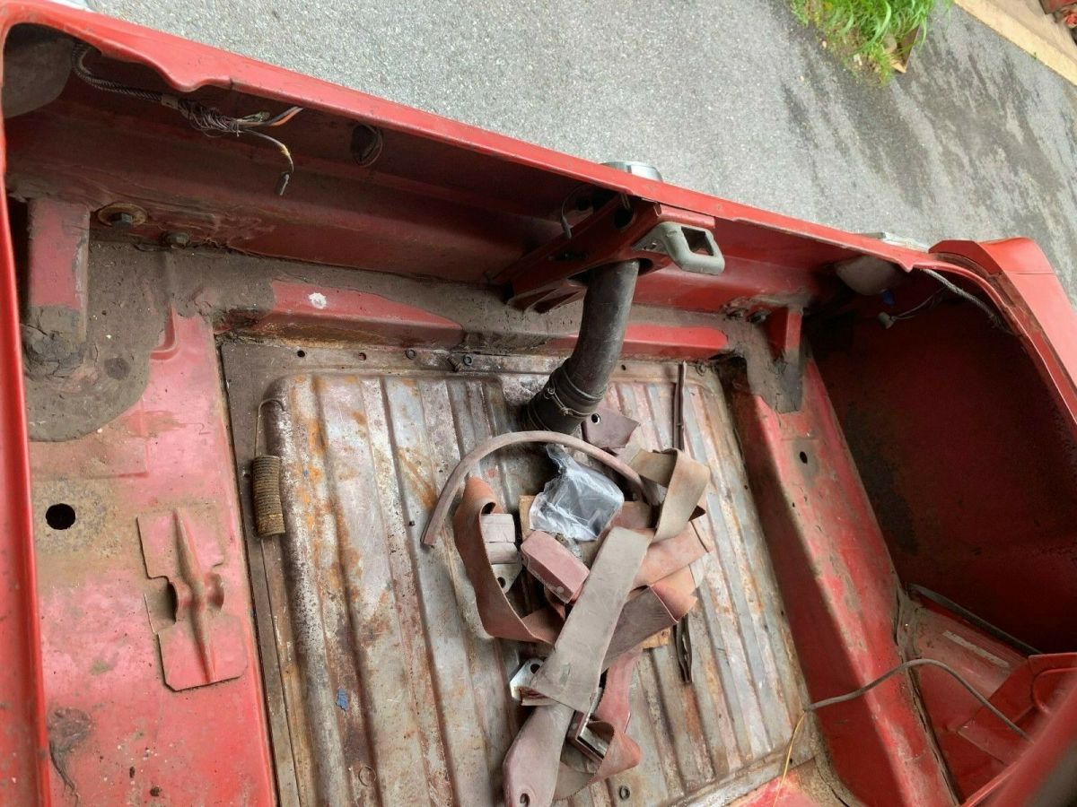 1965 Red Ford Mustang Convertible