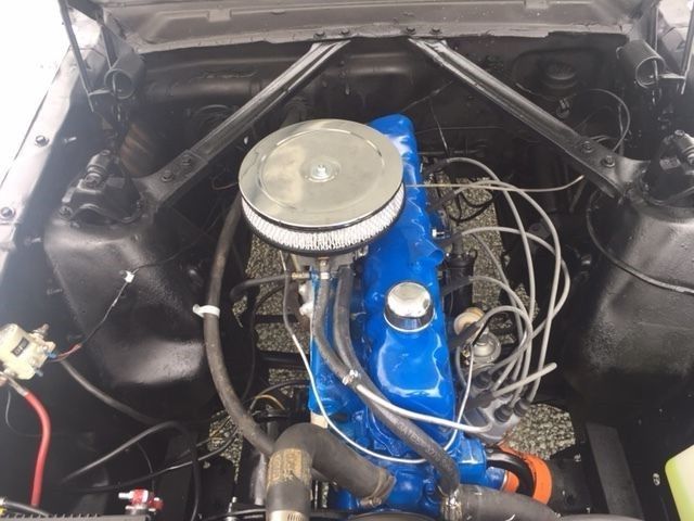 1965 White Ford Mustang Coupe