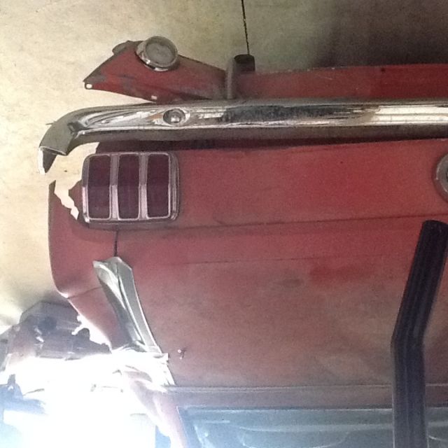 1965 Red Ford Mustang Coupe