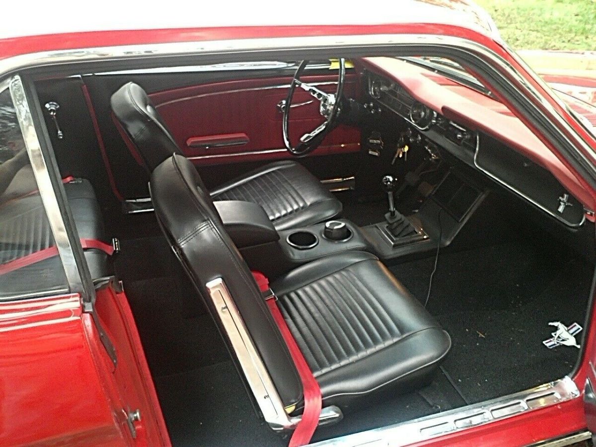 1965 Red Ford Mustang Coupe