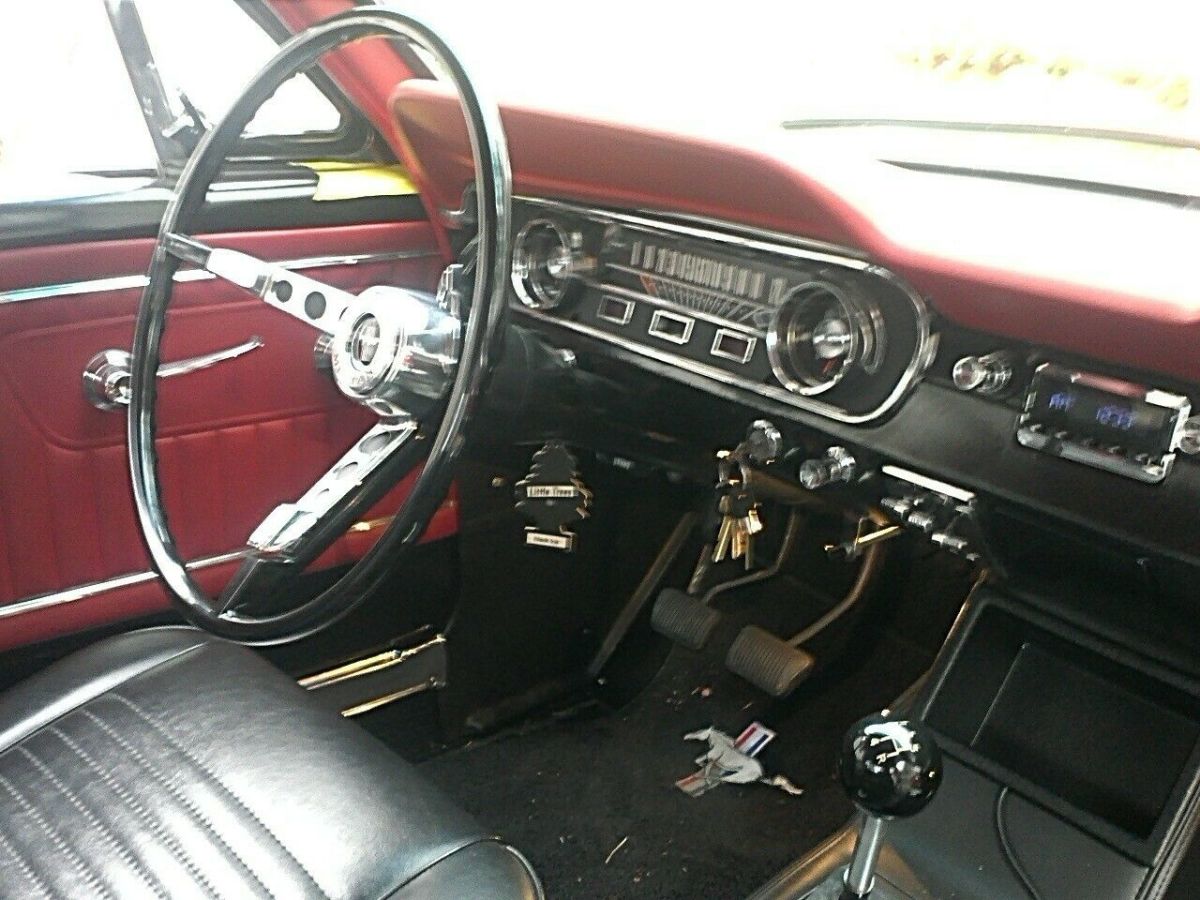 1965 Red Ford Mustang Coupe