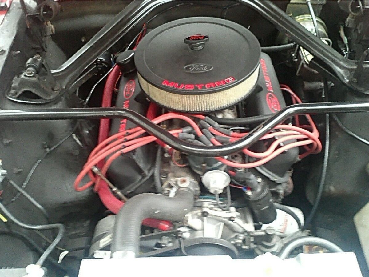 1965 Red Ford Mustang Coupe