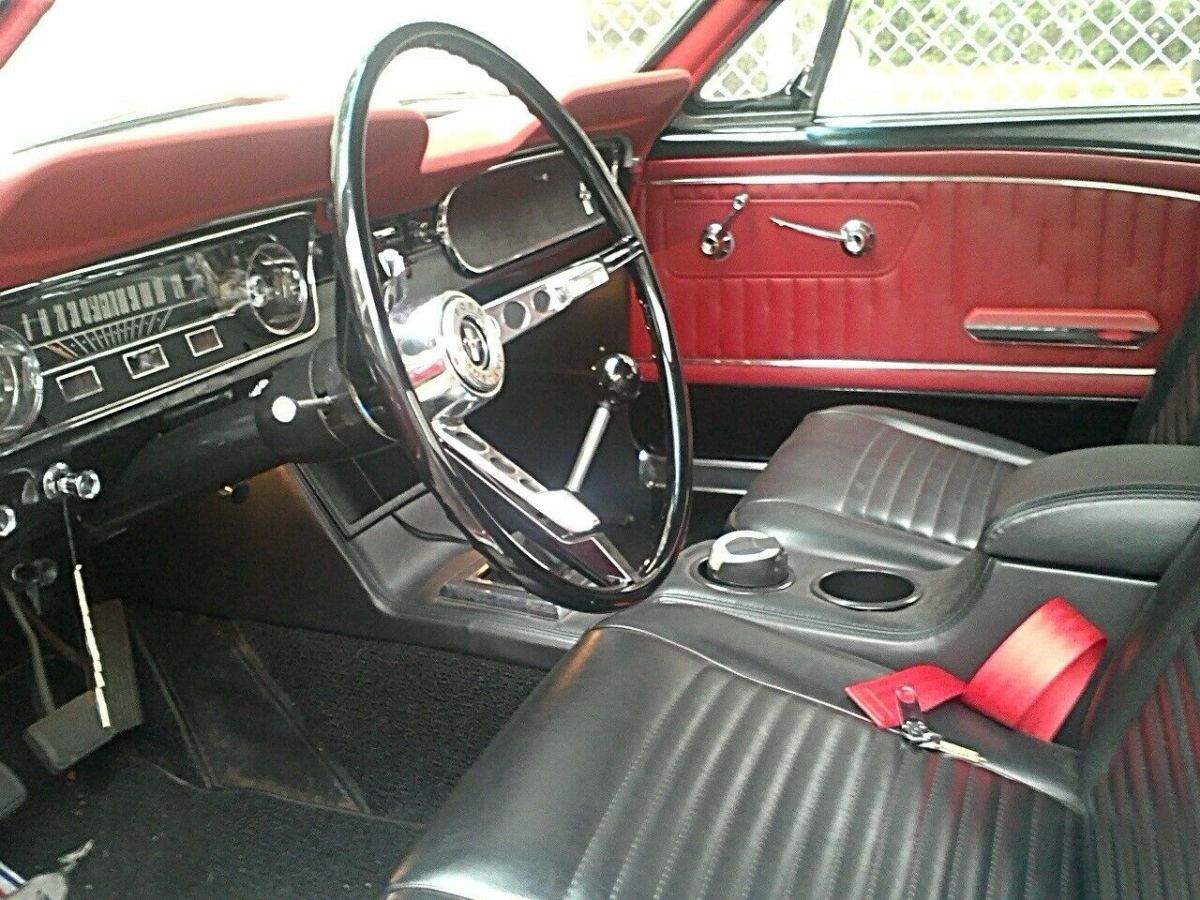 1965 Red Ford Mustang Coupe