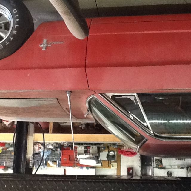 1965 Red Ford Mustang Coupe