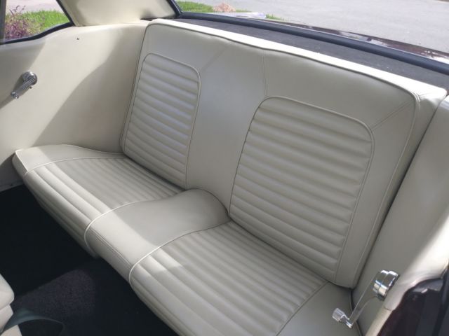 1965 Burgundy Ford Mustang Coupe