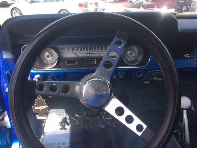 1965 Blue Ford Mustang Coupe