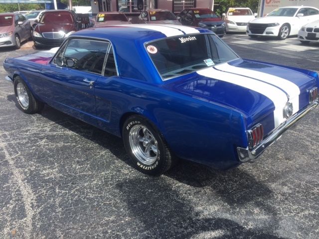 1965 Blue Ford Mustang Coupe
