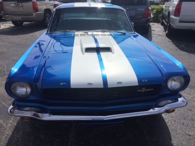 1965 Blue Ford Mustang Coupe