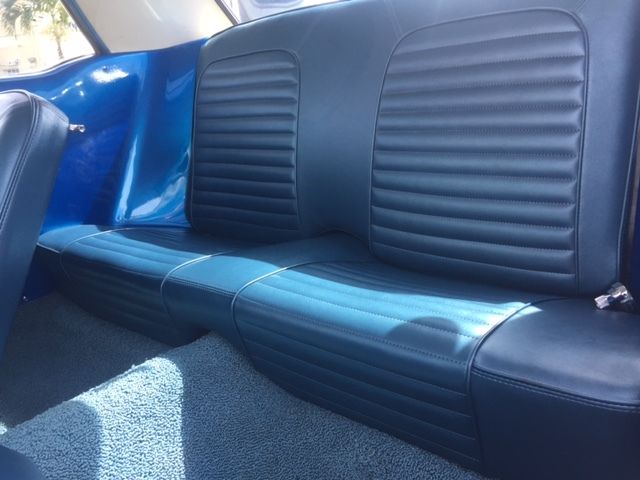 1965 Blue Ford Mustang Coupe