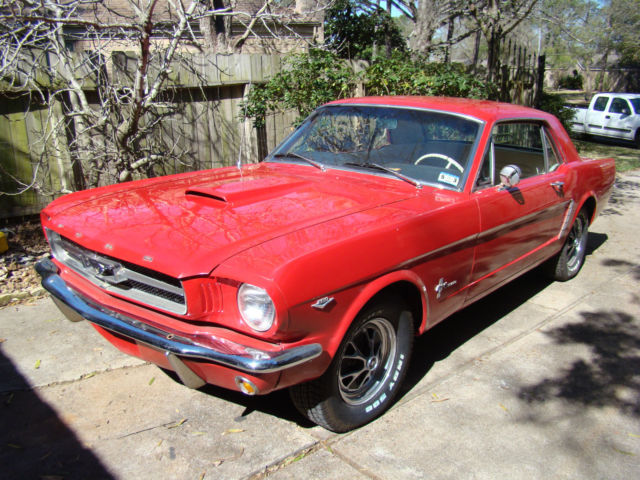 1965 Teal Ford Mustang Coupe