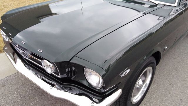 1965 Green Ford Mustang Coupe