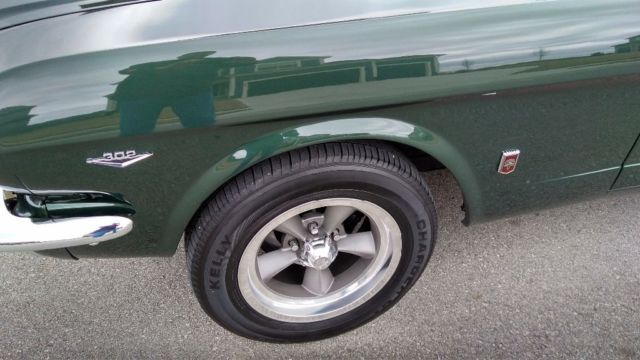 1965 Green Ford Mustang Coupe