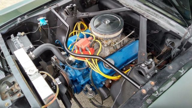 1965 Green Ford Mustang Coupe