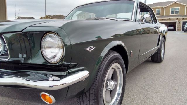 1965 Green Ford Mustang Coupe