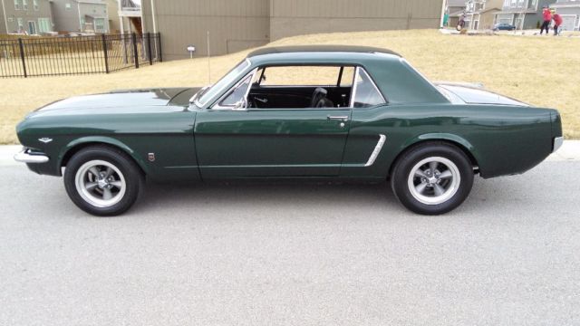 1965 Green Ford Mustang Coupe