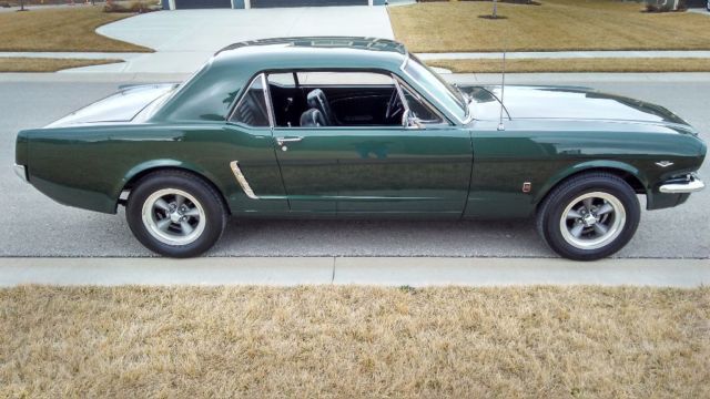 1965 Green Ford Mustang Coupe