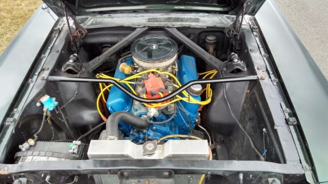 1965 Green Ford Mustang Coupe