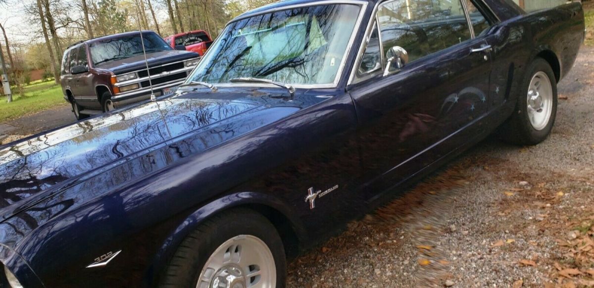 1965 DARK PURPLE PEARL PAINT Ford Mustang Coupe