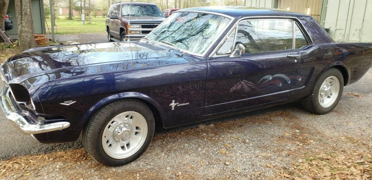 1965 DARK PURPLE PEARL PAINT Ford Mustang Coupe