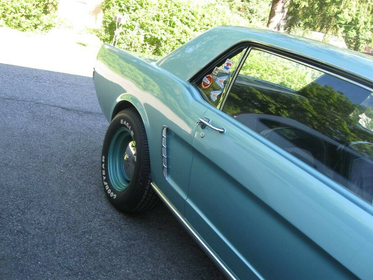 1965 Green Ford Mustang Coupe