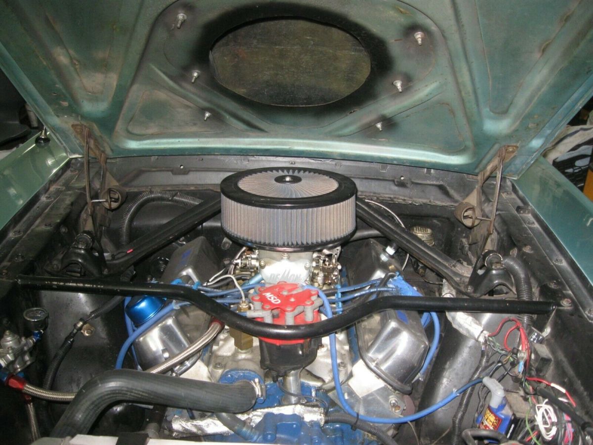 1965 Green Ford Mustang Coupe