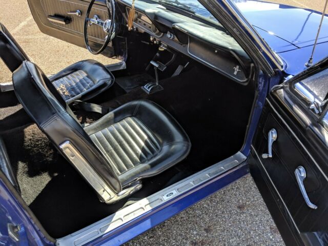 1965 Blue Ford Mustang Coupe