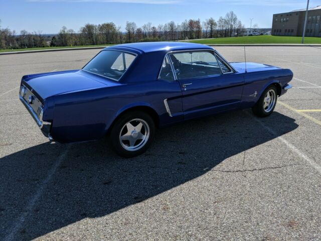 1965 Blue Ford Mustang Coupe
