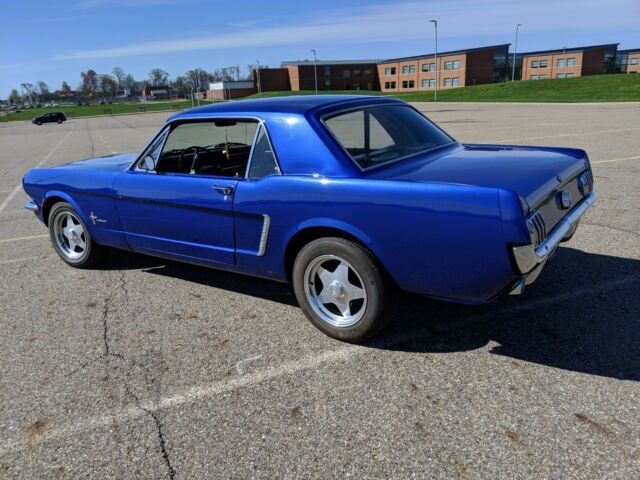 1965 Blue Ford Mustang Coupe