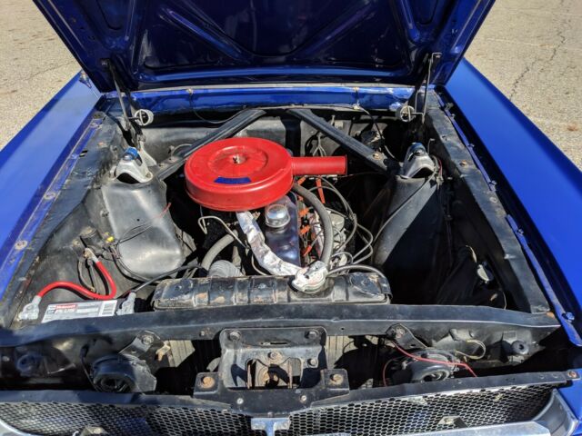1965 Blue Ford Mustang Coupe