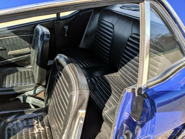 1965 Blue Ford Mustang Coupe