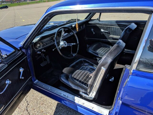 1965 Blue Ford Mustang Coupe