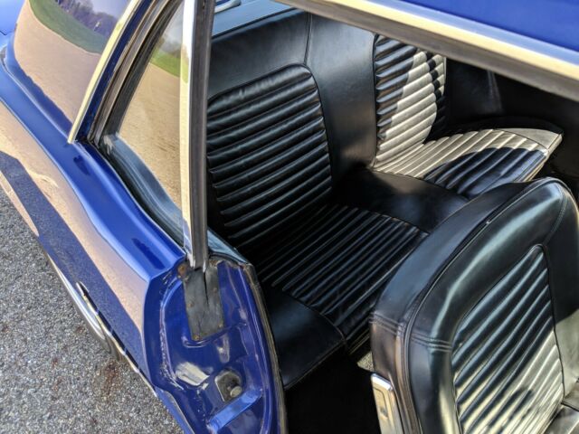 1965 Blue Ford Mustang Coupe