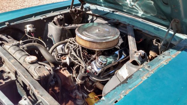 1965 Blue Ford Mustang Coupe