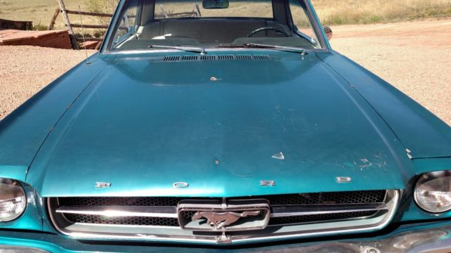 1965 Blue Ford Mustang Coupe