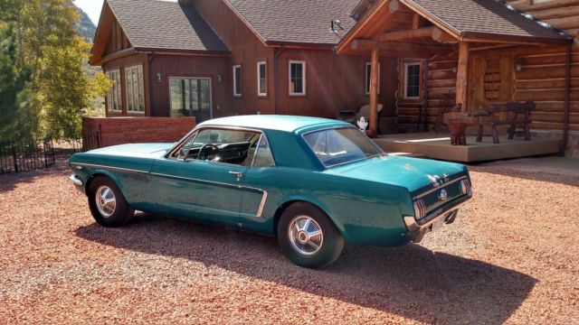 1965 Blue Ford Mustang Coupe