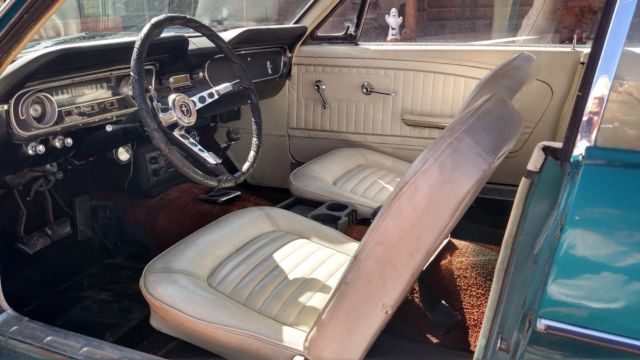 1965 Blue Ford Mustang Coupe