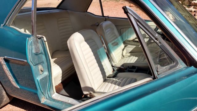 1965 Blue Ford Mustang Coupe