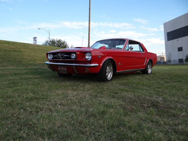 1965 Red Ford Mustang Coupe