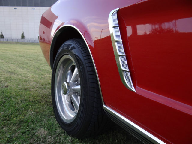 1965 Red Ford Mustang Coupe